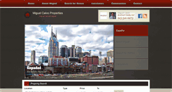 Desktop Screenshot of miguelcalvoproperties.com