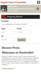 Mobile Screenshot of miguelcalvoproperties.com